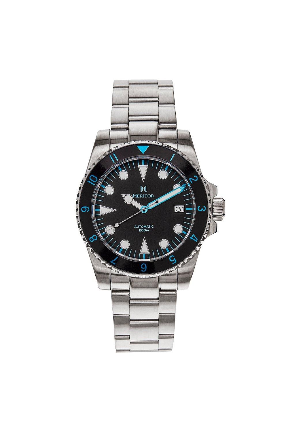 

Часы-браслет Luciano с датой Heritor Automatic, синий