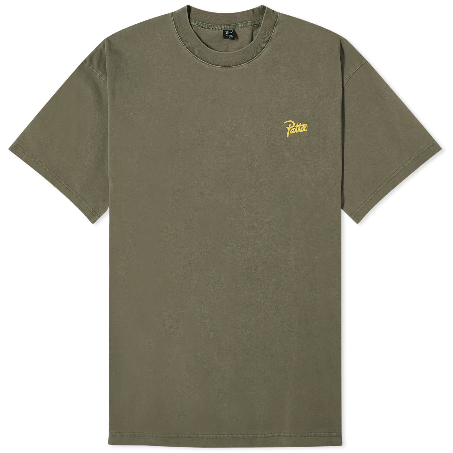 

Футболка Patta Reflect And Manifest Washed, цвет Beetle