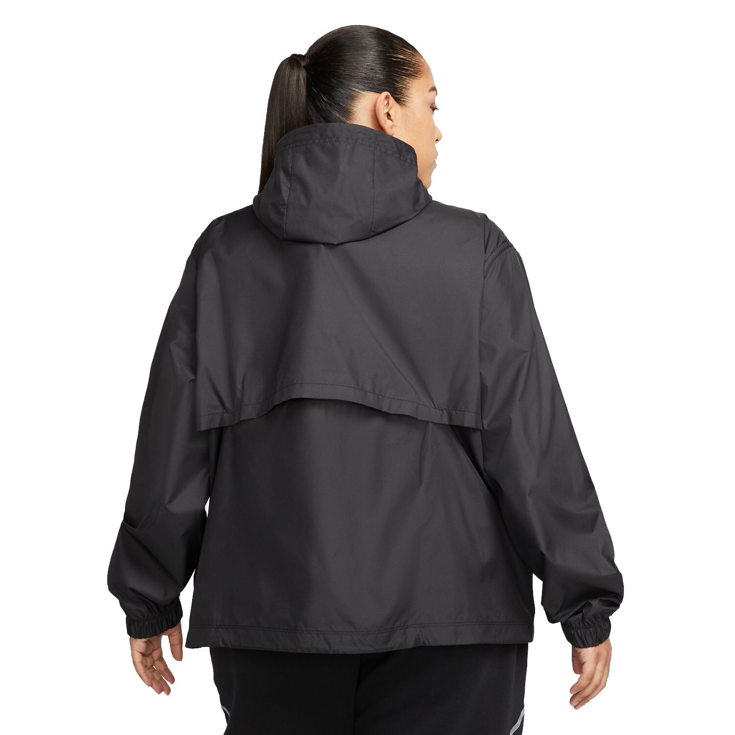 

Тканая куртка Nike Essential Repel больших размеров Nike, белый/черный