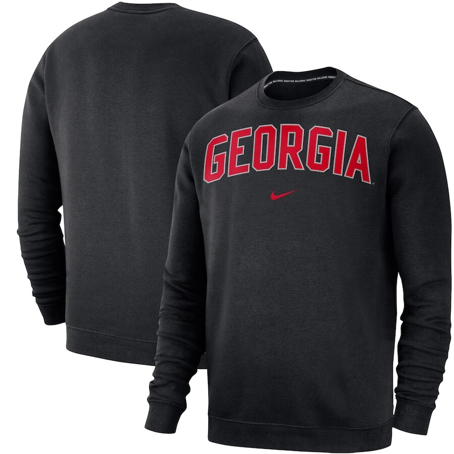 

Толстовка Nike Georgia Bulldogs, черный