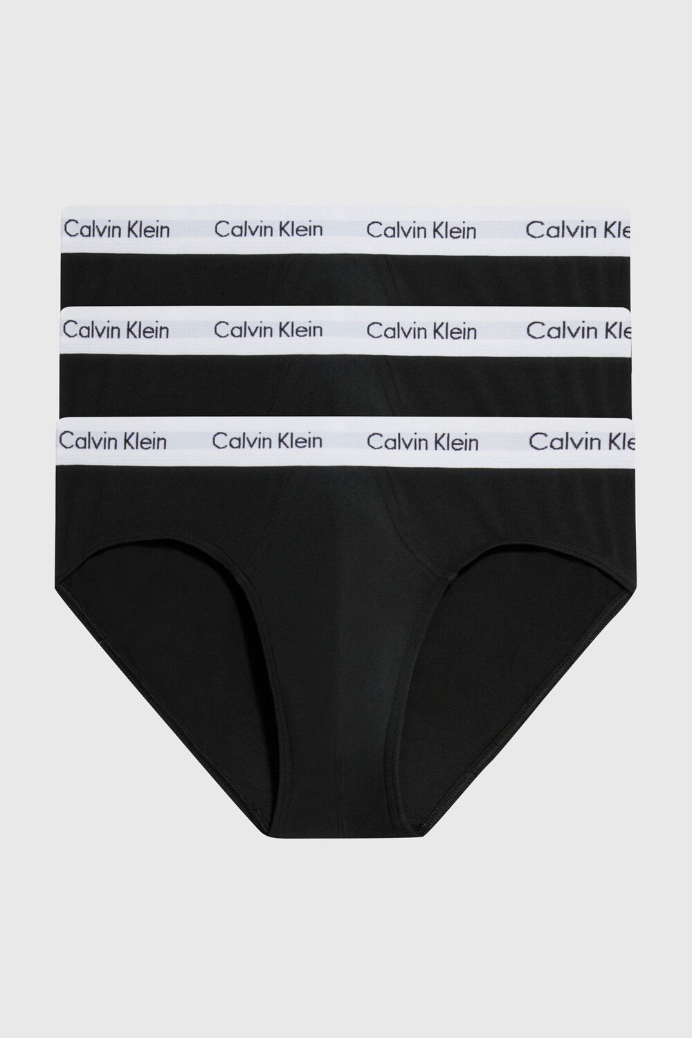 

Комплект из 3 пар хипстеров из эластичного хлопка Calvin Klein, черный