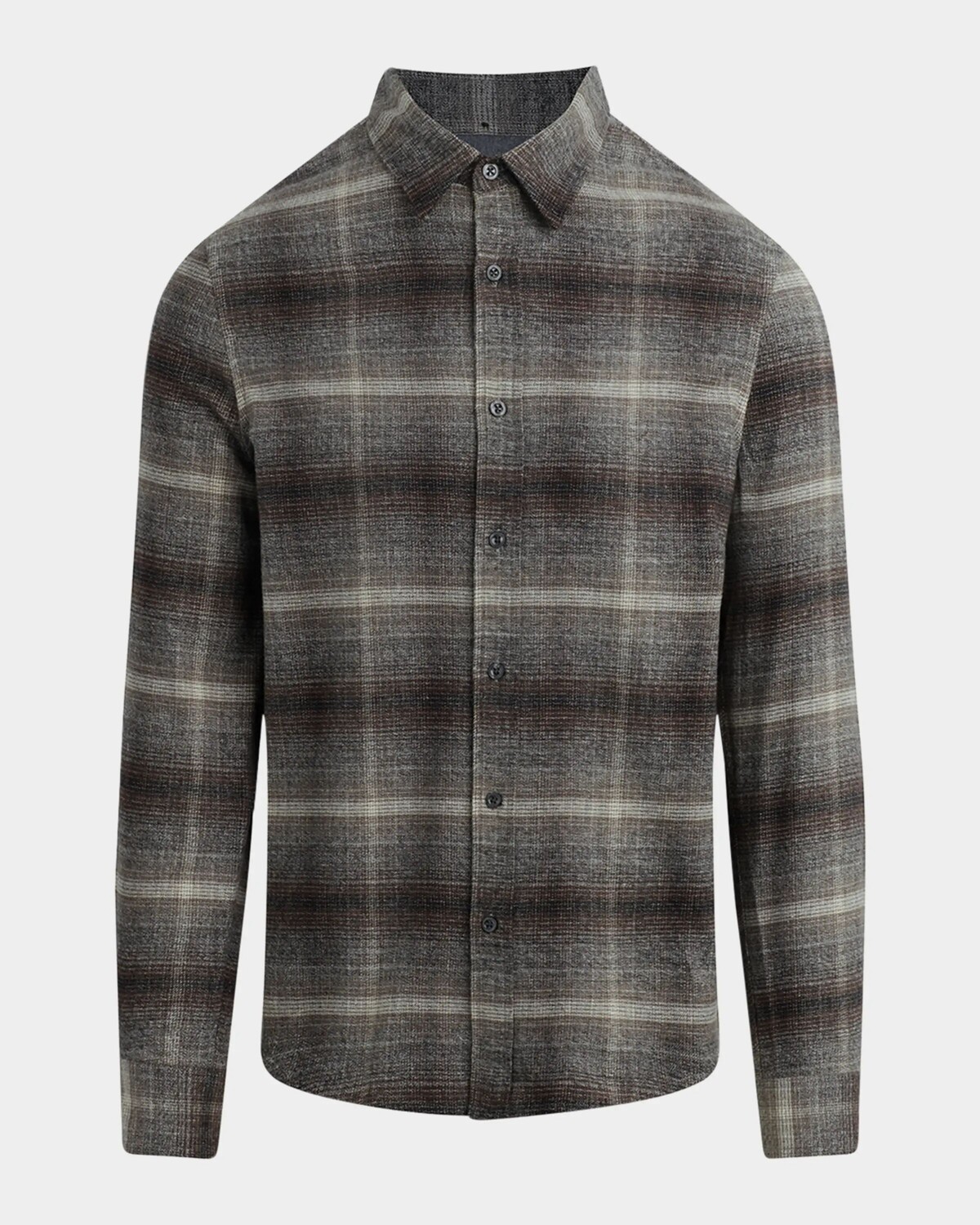 

Мужская фланелевая рубашка на пуговицах Oliver Joe'S Jeans, цвет Ombre Plaid