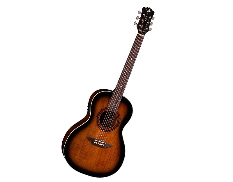Акустическая гитара Luna Art Vintage Parlor Acoustic/Electric Guitar
