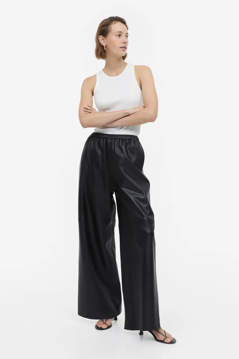 

Майка из смесового шелка H&M, белый