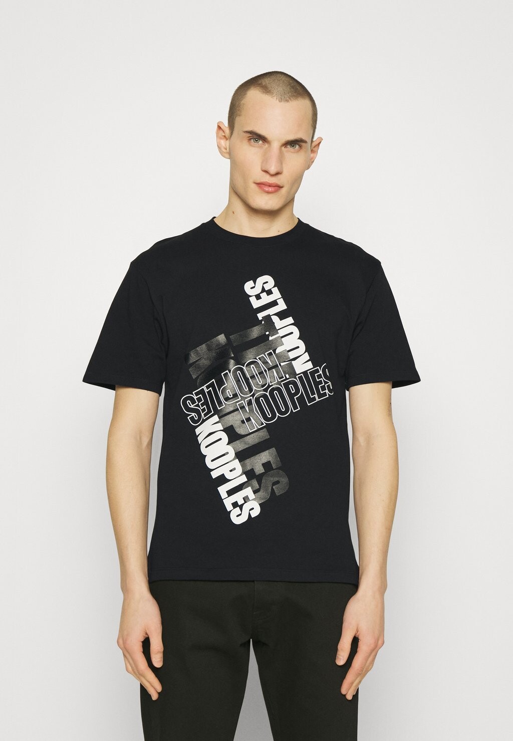 

Футболка с принтом The Kooples, черный