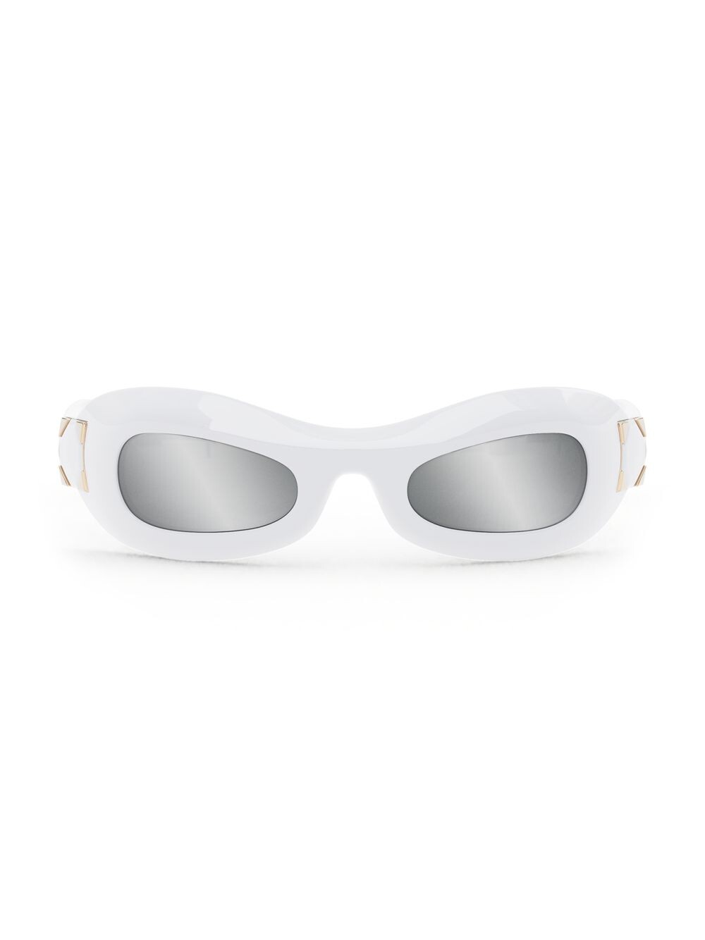 

Овальные солнцезащитные очки Lady 95.22 R1I 51MM Dior, белый