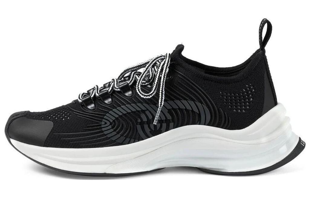 

Кроссовки мужские Gucci Run Low-Top, черный / белый