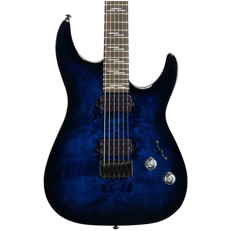 электрогитара schecter omen elite 6 see thru blue burst Электрогитара Schecter Omen Elite-6 Electric Guitar, See-Thru Blue Burst