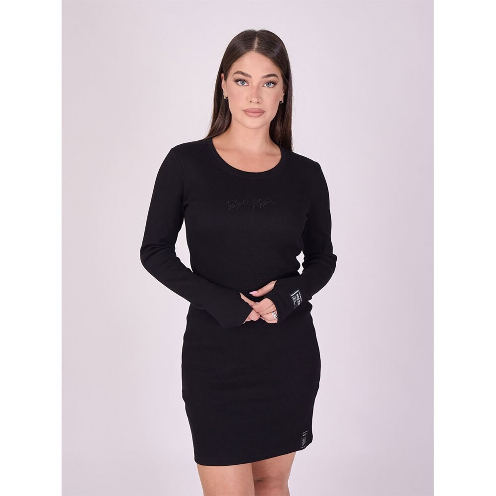 

Короткое платье Project X Paris F217064 Long Sleeve, черный