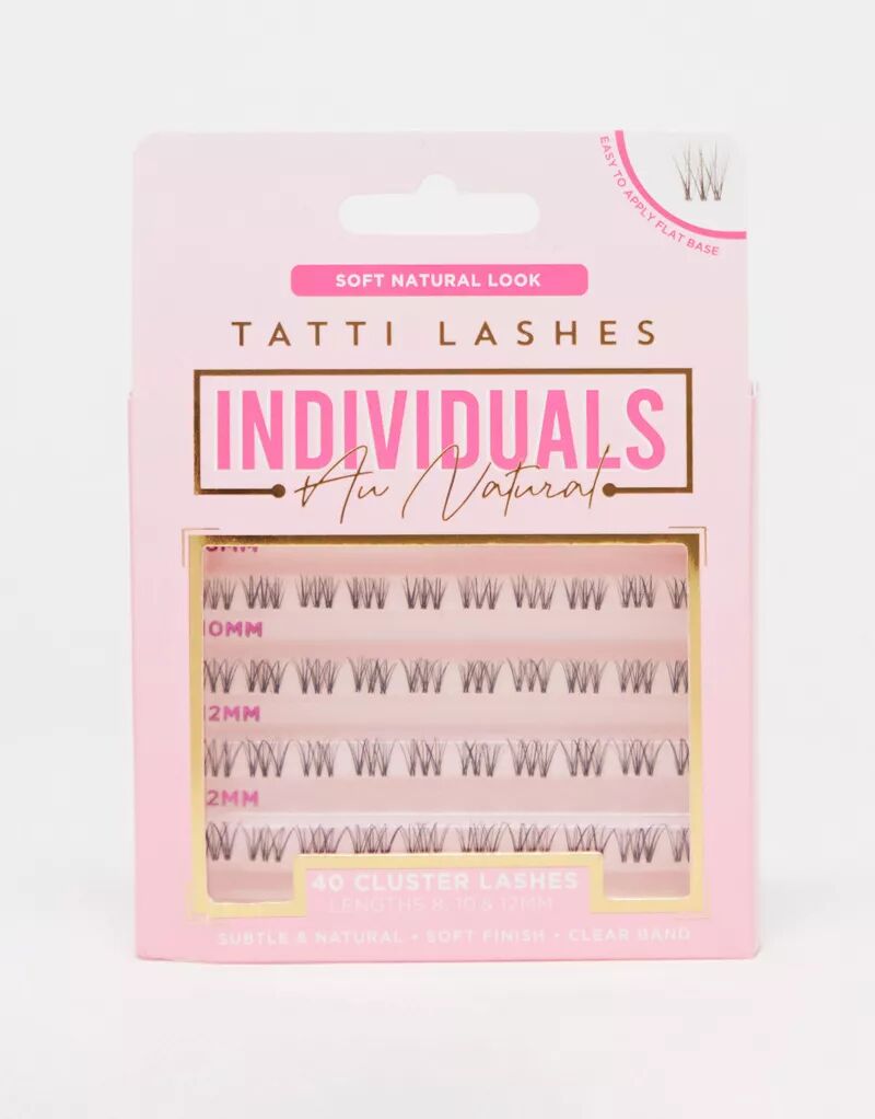 Tatti Lashes – Индивидуальные – Индивидуальные накладные ресницы – Au Natural