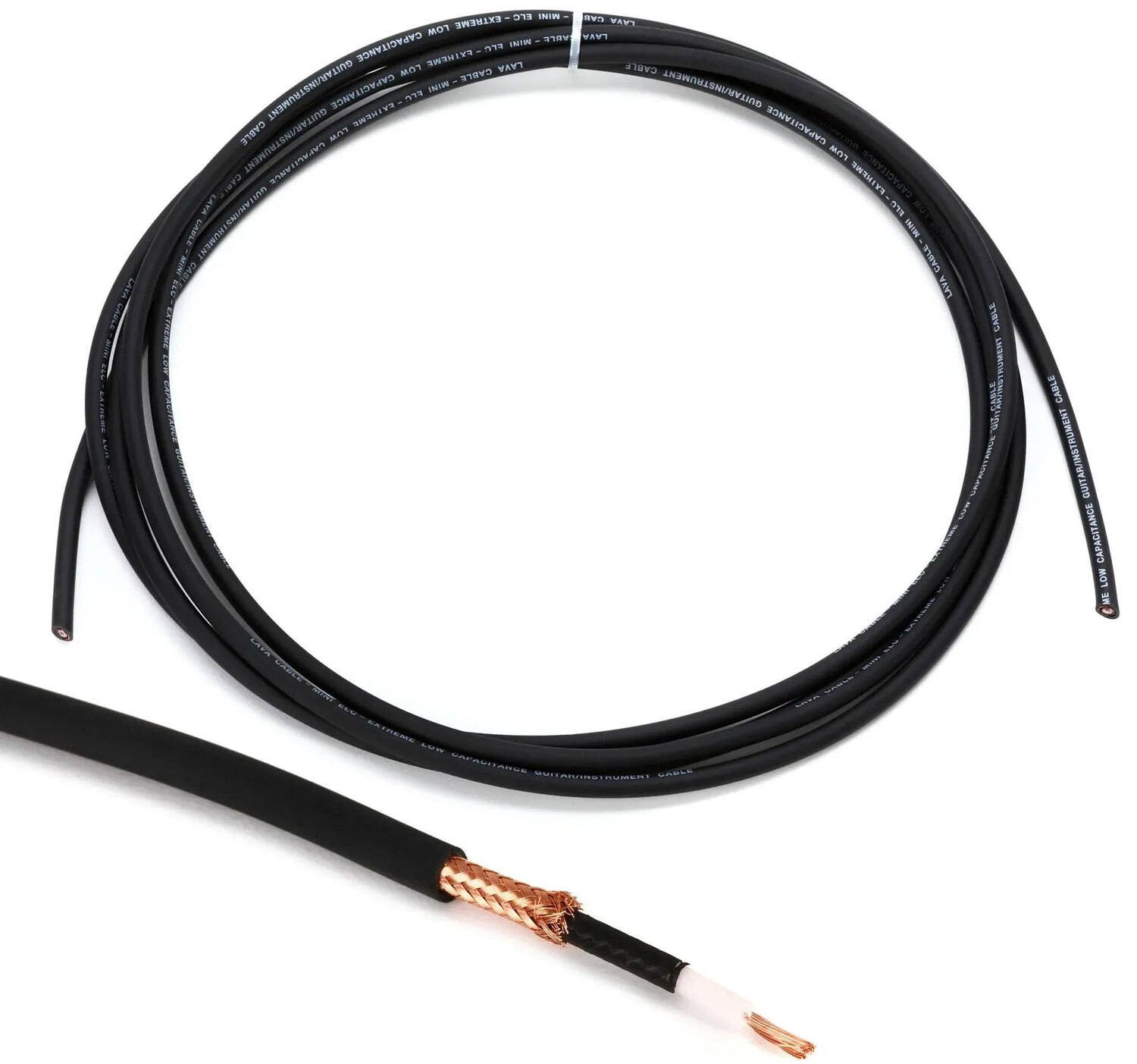 

Инструментальный провод Lava Cable Mini ELC — черный, 10 футов