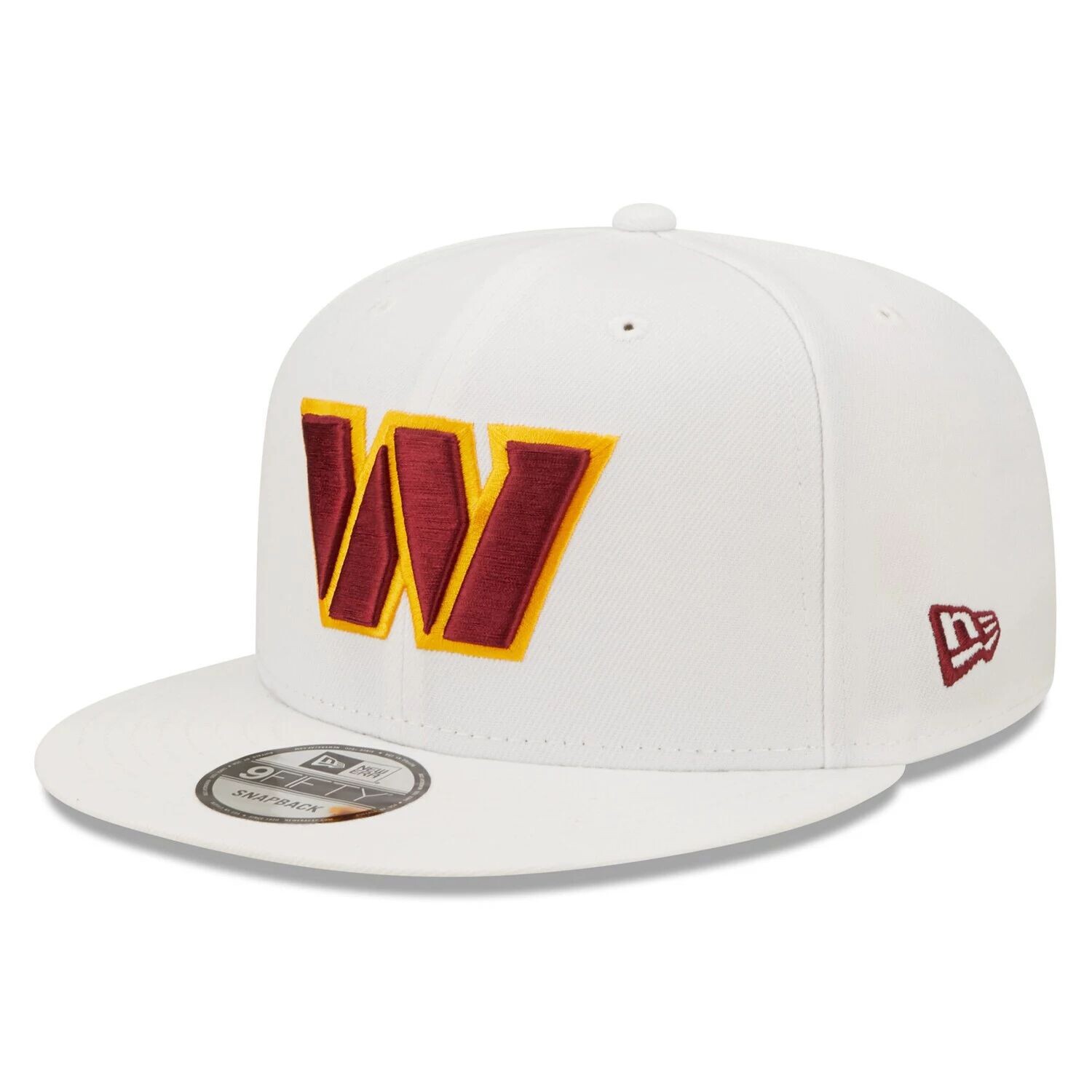 

Мужская кепка New Era White Washington Commanders Essential 9FIFTY Snapback