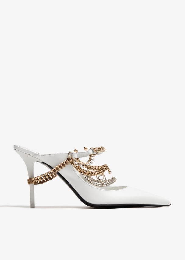 

Мюли Jimmy Choo X Jean Paul Gaultier Bing 90, белый