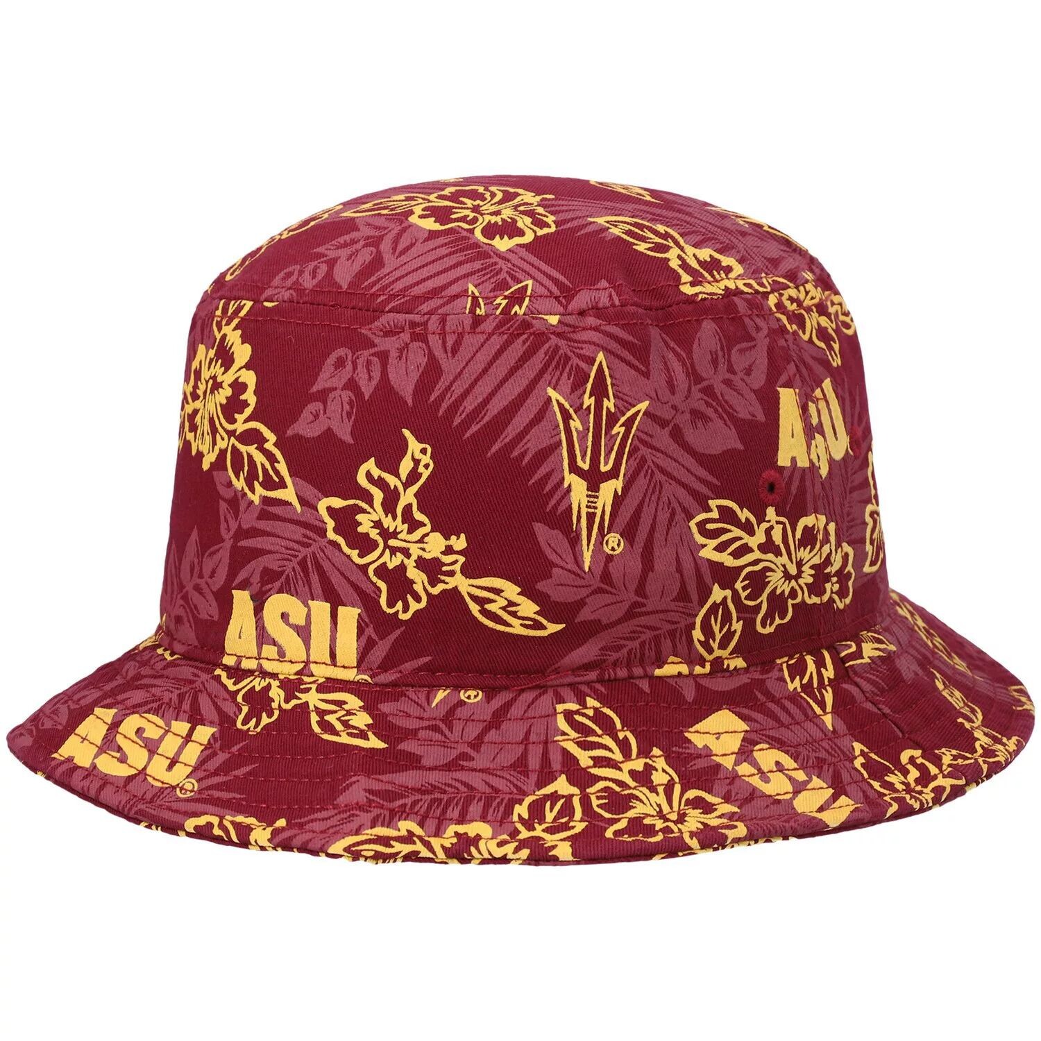 

Мужская панама с цветочным принтом Reyn Spooner Maroon Arizona State Sun Devils