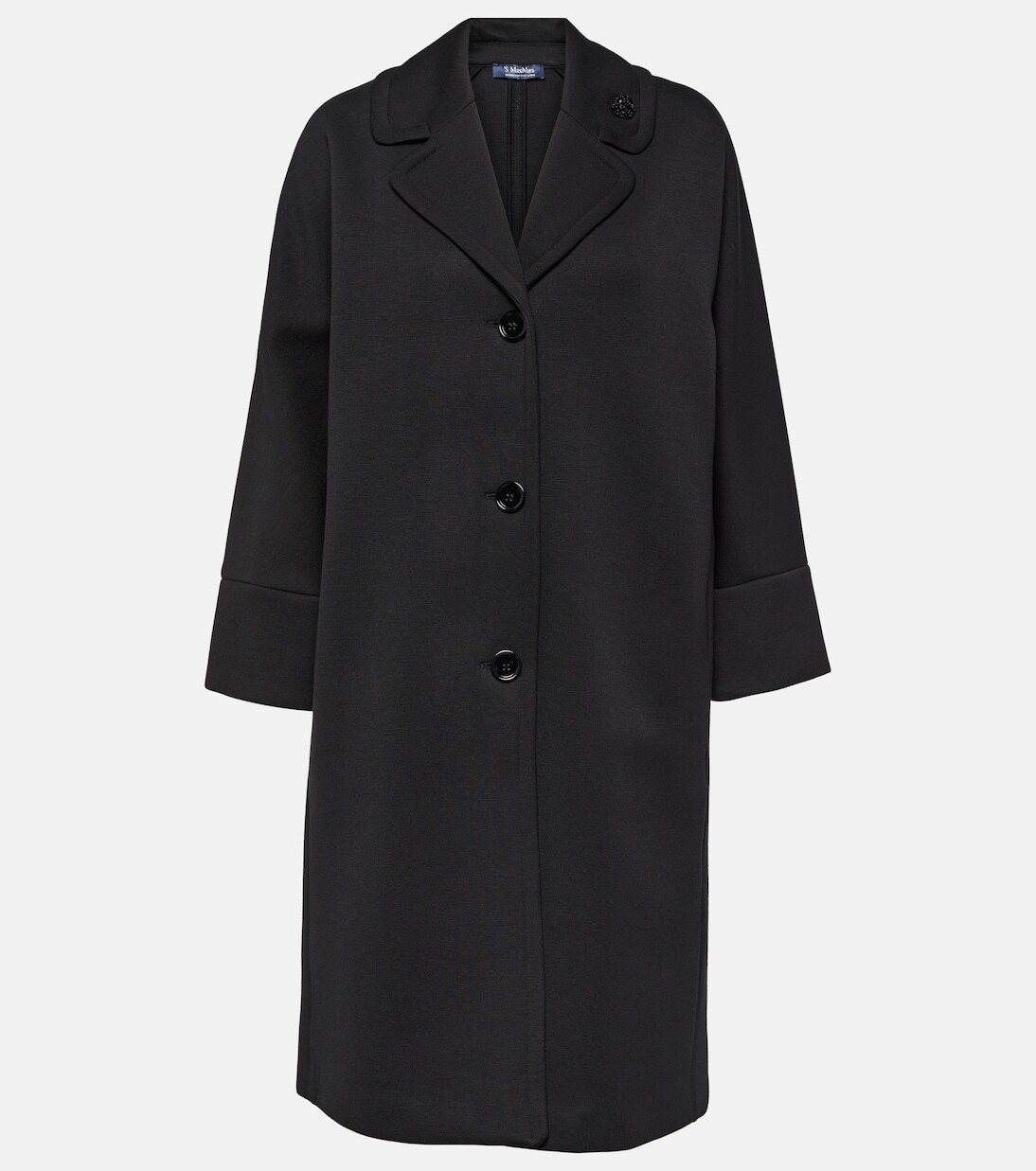 

Однобортное пальто alvaro 'S Max Mara, черный