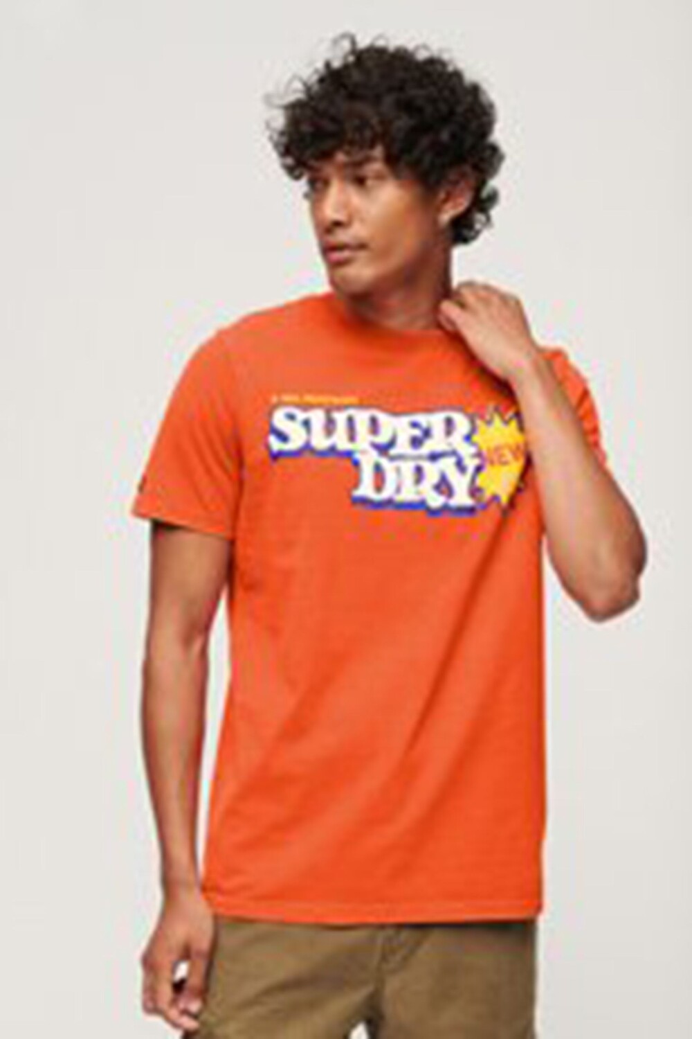 

Футболка Cooper 70-х с ретро-логотипом Superdry, оранжевый