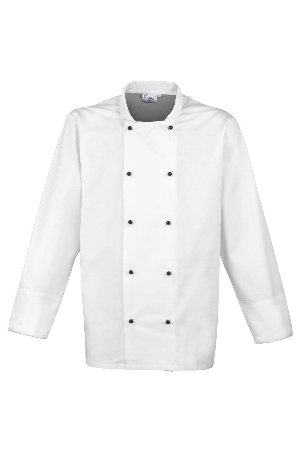 Куртка шеф-повара с длинными рукавами Cuisine Premier, белый