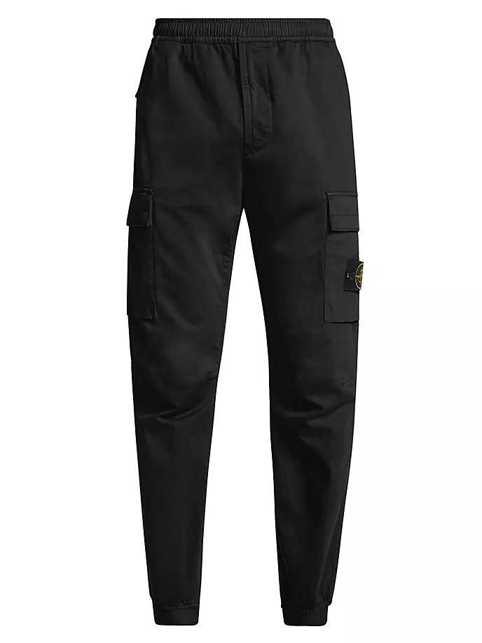 

Легкие брюки-карго Stone Island, черный