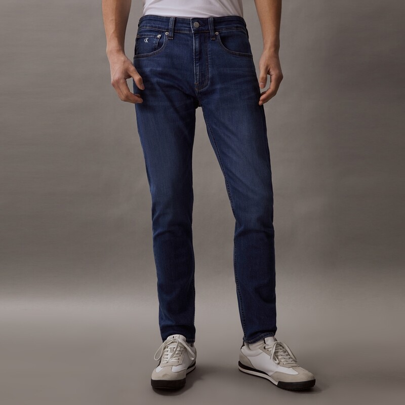 

Джинсы классические Calvin Klein Jeans мужские, светло-синий
