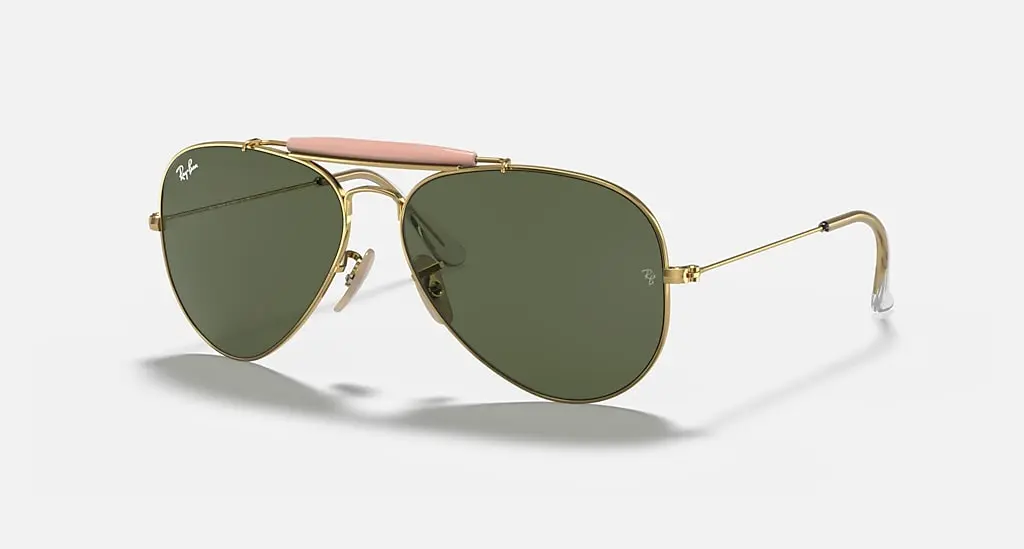 

Солнцезащитные очки Ray-Ban OUTDOORSMAN II, зеленый