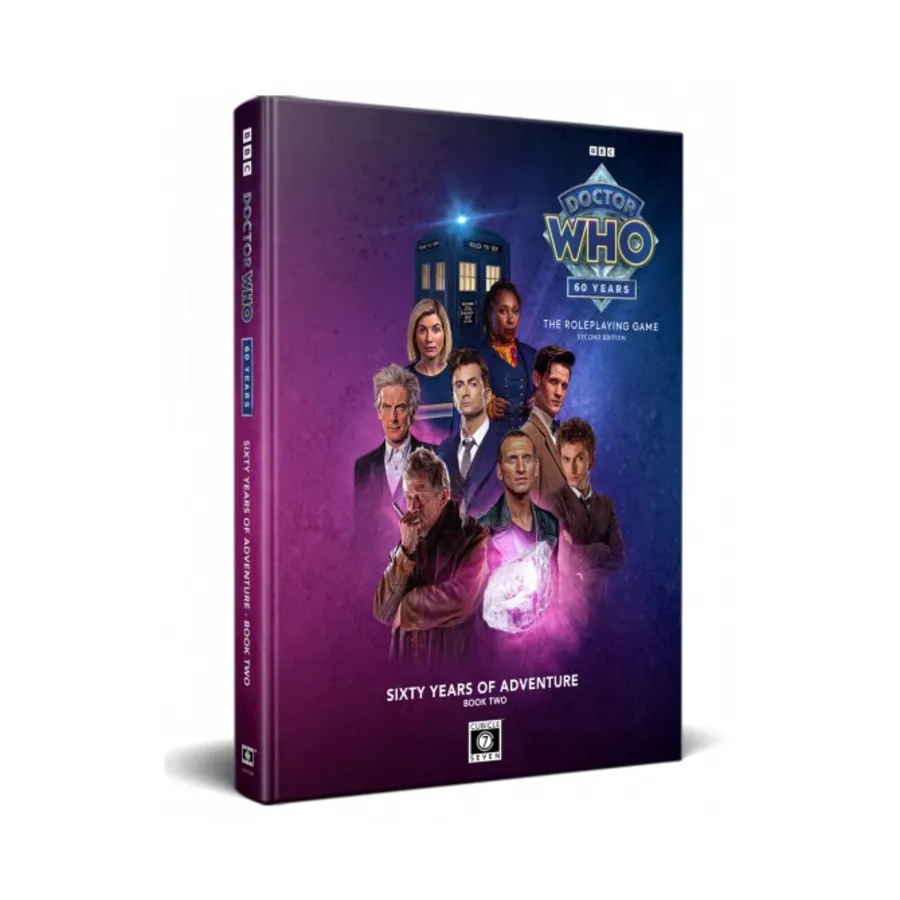 

Sixty Years of Adventure - Book 2, Doctor Who - The Roleplaying Game (Second Edition) (Cubicle Seven), твердый переплет