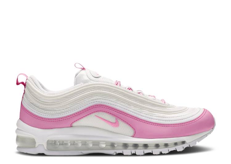 Кроссовки Nike WMNS AIR MAX 97 'PSYCHIC PINK', белый кроссовки nike air max oketo gs psychic pink черный