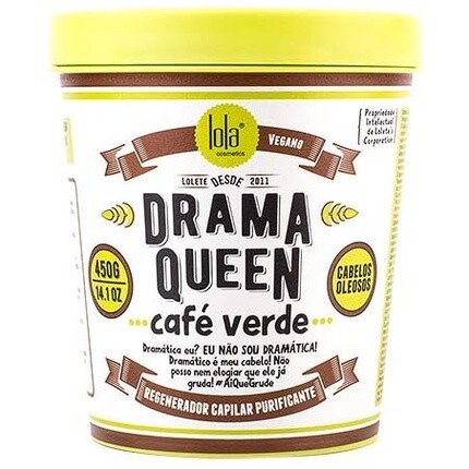 

Очищающий регенератор волос Drama Queen с экстрактом зеленого чая 450 г, Lola