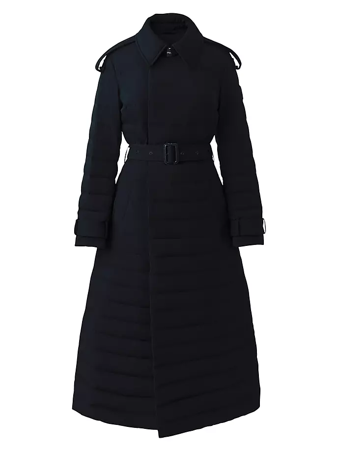 

Пуховик Magda трапециевидного кроя Mackage, черный
