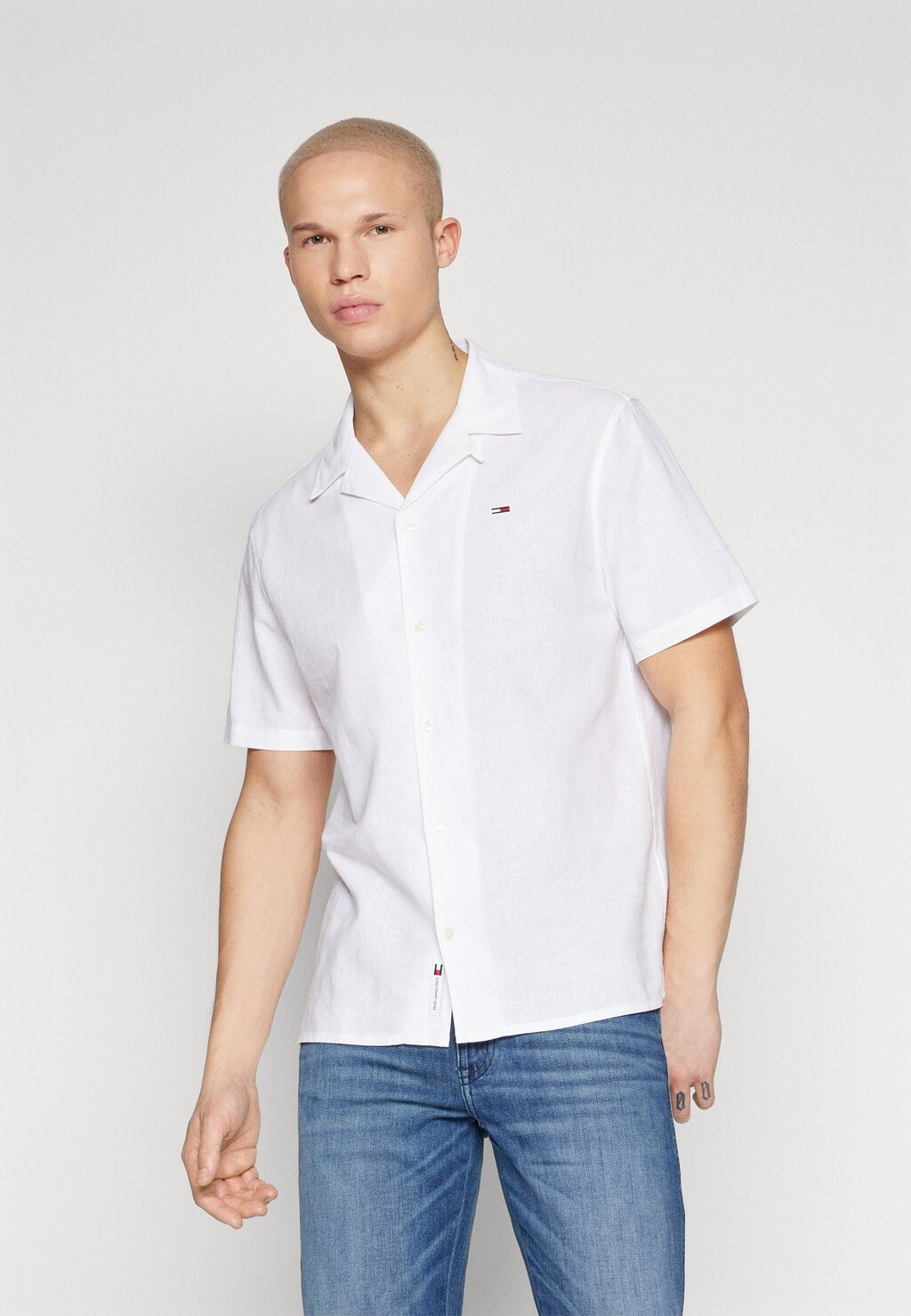 

Рубашка BLEND CAMP SHIRT Tommy Jeans, цвет white