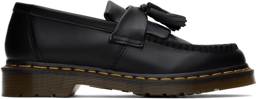 

Черные лоферы Adrian Dr. Martens, Черный