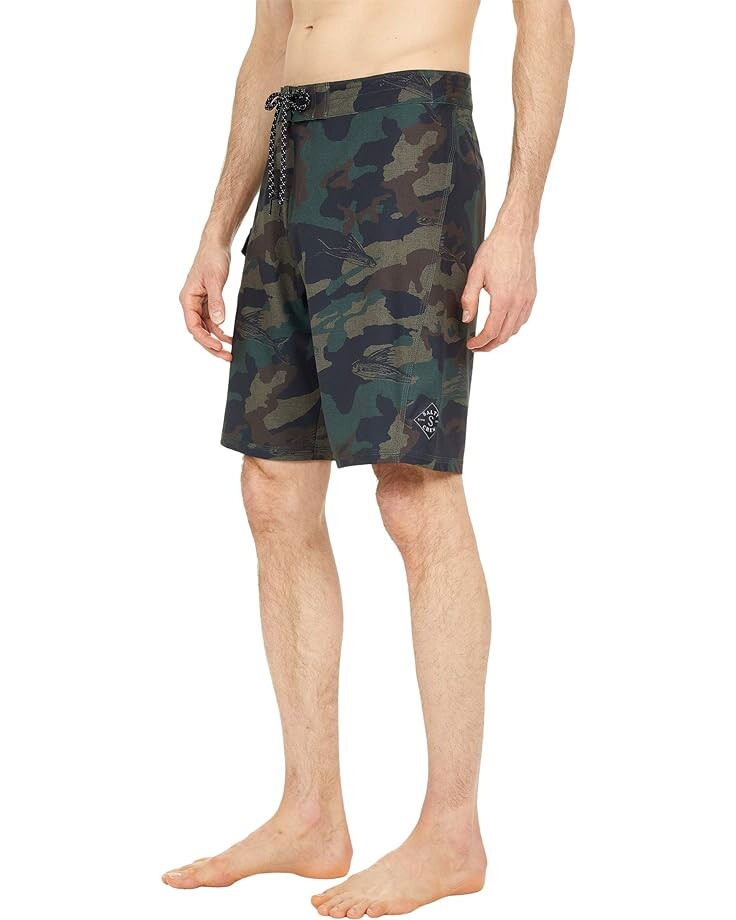 

Шорты для плавания Salty Crew Lowtide 20" Boardshorts, цвет Camo