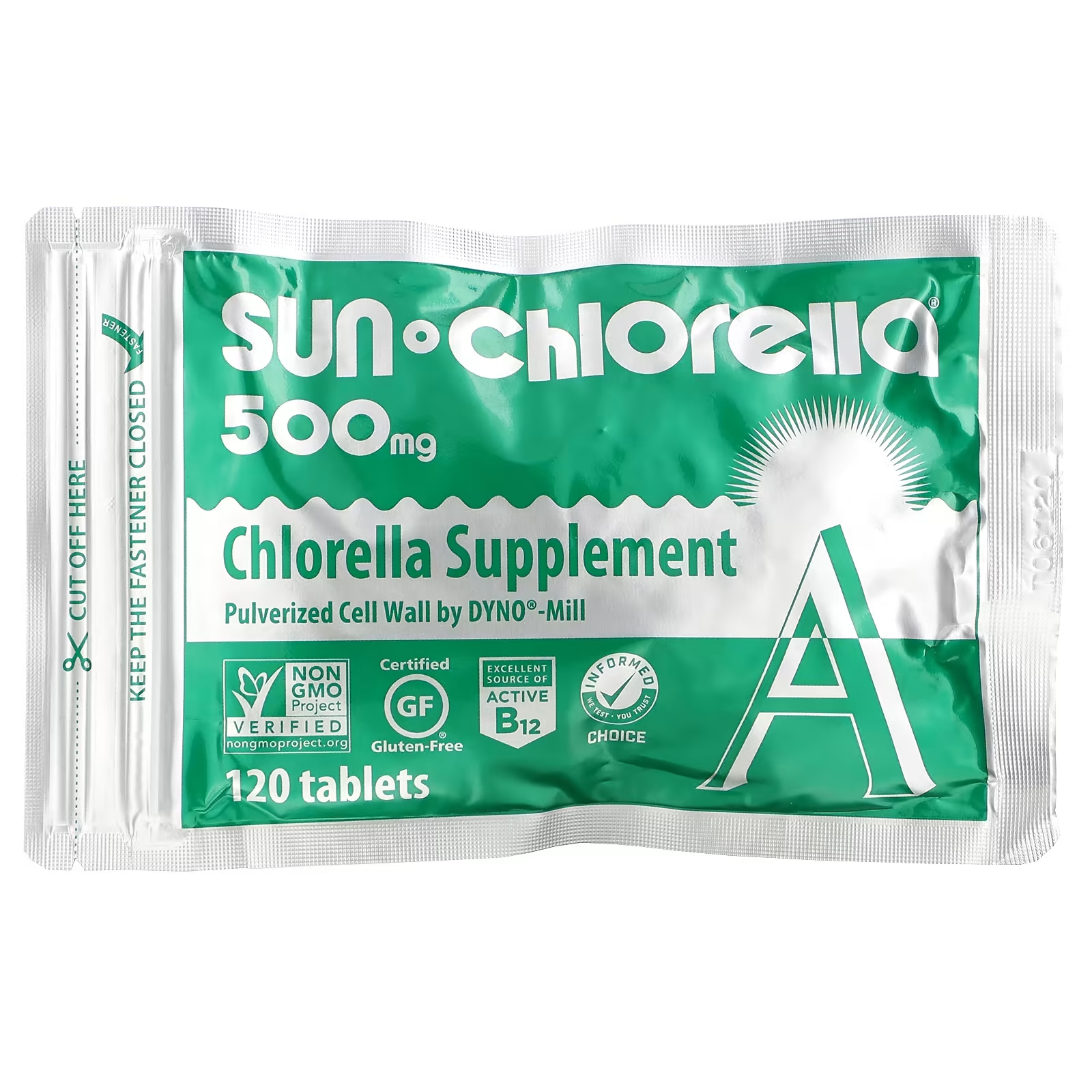 Sun Chlorella развитие с хлореллой 500 мг 120 таблеток