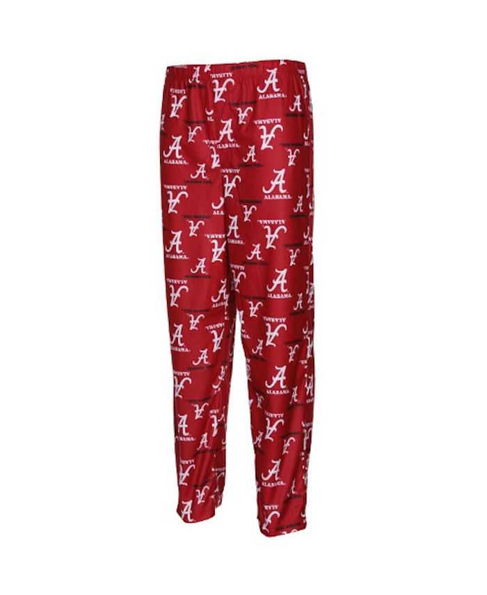 цена Фланелевые пижамные штаны с логотипом Alabama Crimson Tide Big Boys Crimson Team Genuine Stuff, красный