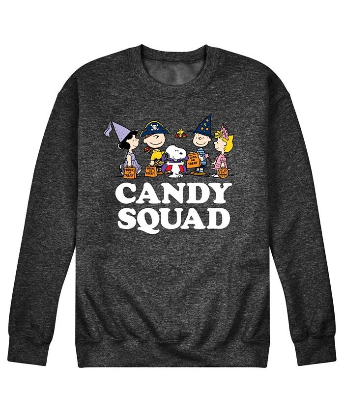 

Мужская флисовая футболка Peanuts Candy Squad AIRWAVES, серый