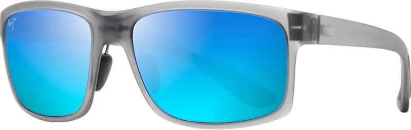цена Поляризованные прямоугольные солнцезащитные очки Maui Jim Pokowai Arch