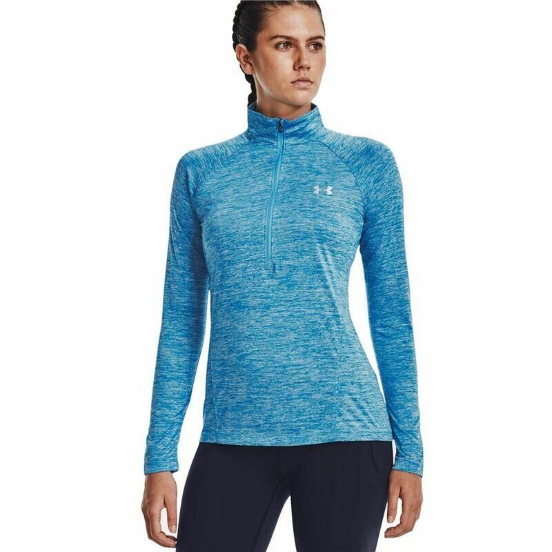 

Женская футболка с длинным рукавом для тренировок UNDER ARMOUR, цвет azul