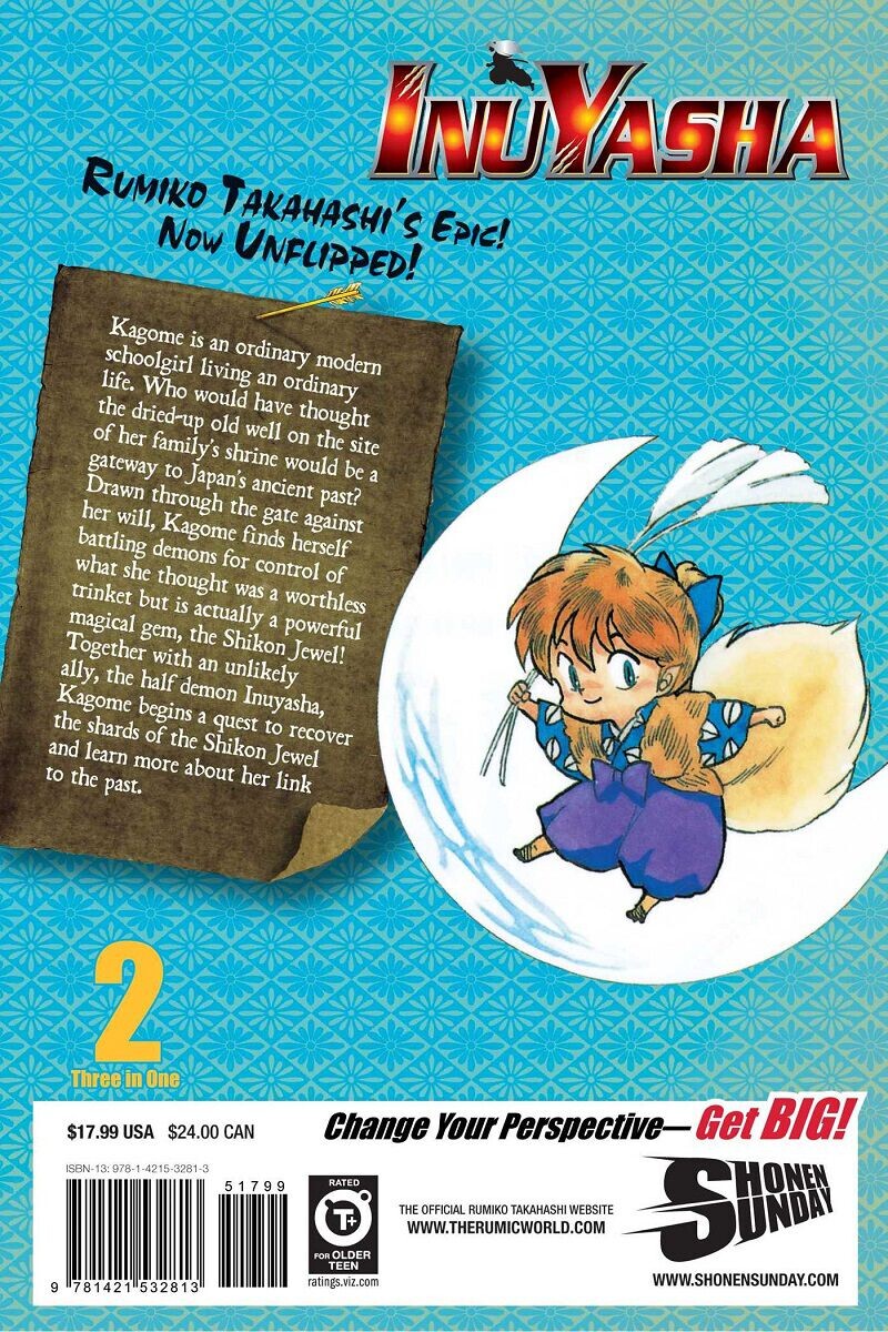 

Манга Inuyasha 3-in-1 Edition Manga Volume 2