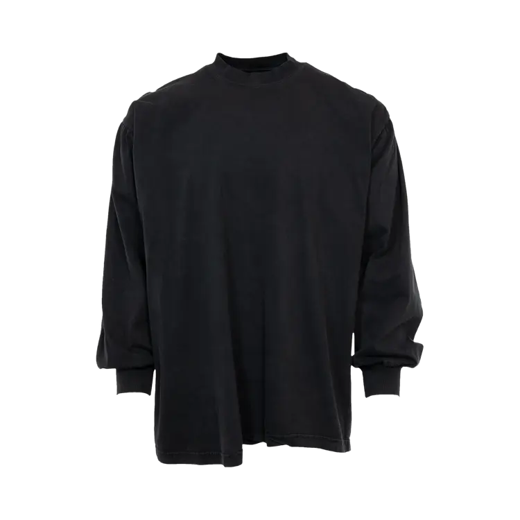 

Футболка Balenciaga Stretched 'Faded Black/White', черный