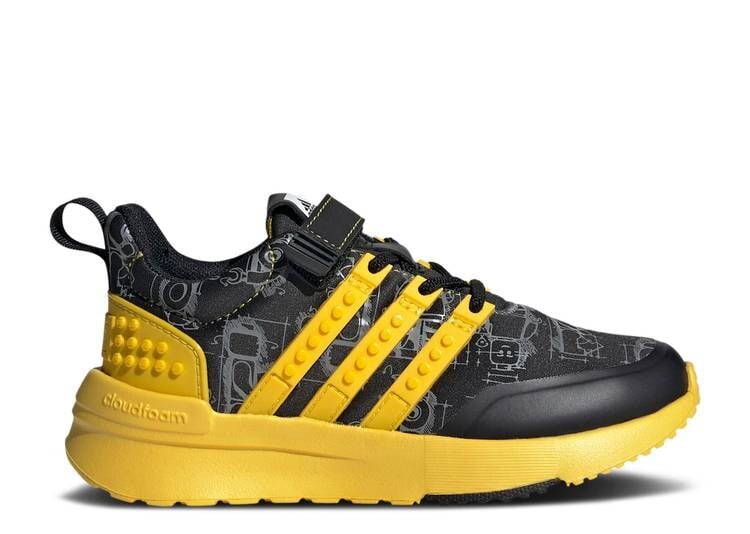 

Кроссовки Adidas LEGO X RACER TR LITTLE KID 'BLACK EQUIPMENT YELLOW', черный
