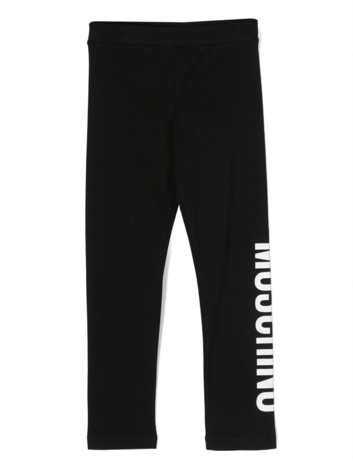 

Moschino Kids спортивные брюки с логотипом, черный