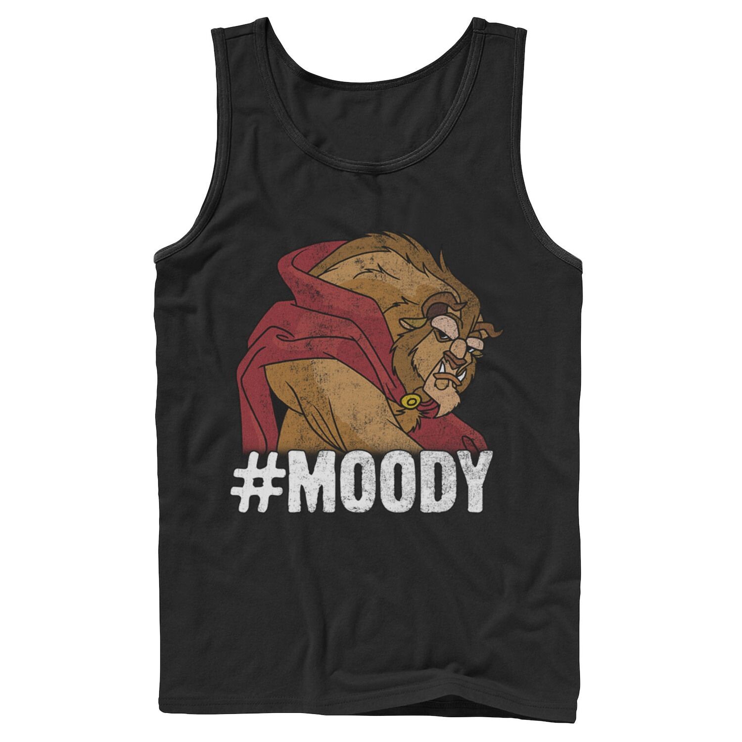 

Мужская майка Disney Beauty & The Beast #MOODY Grumpy Licensed Character