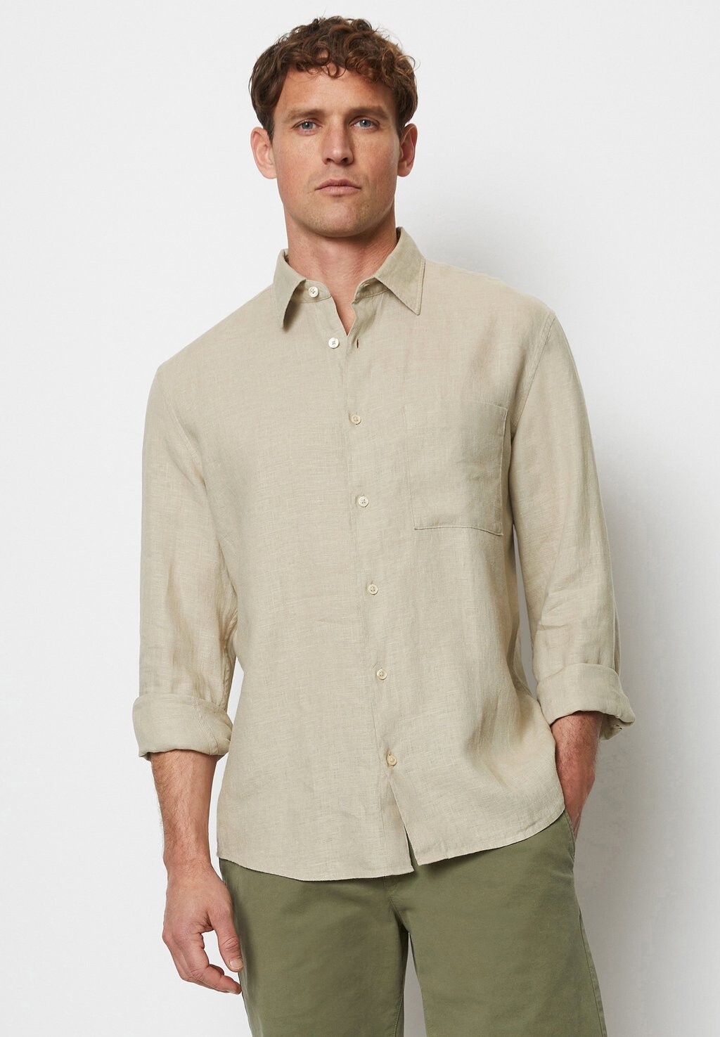 

Рубашка REGULAR Marc O'Polo, цвет pure cashmere