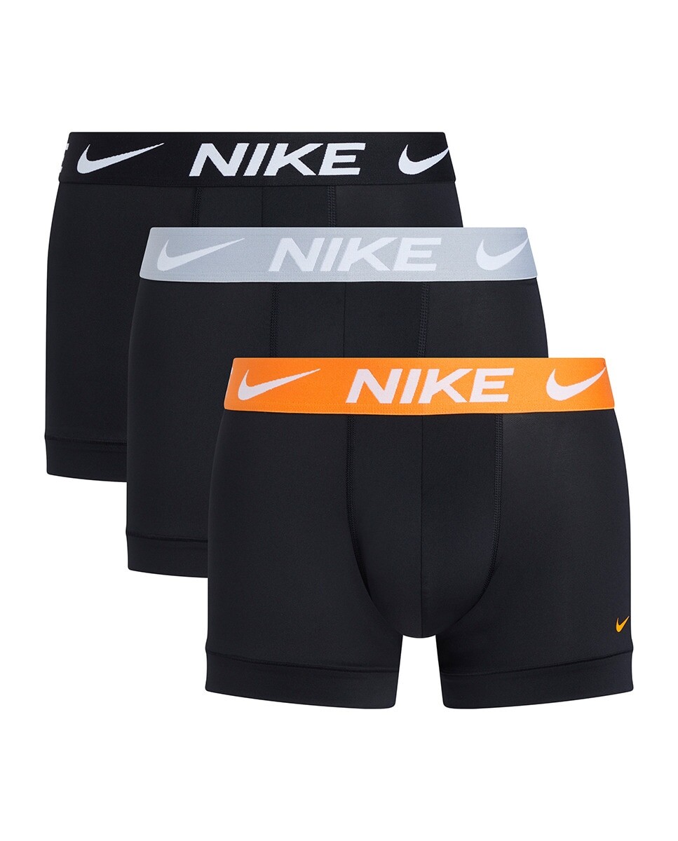 

Комплект из 3 трусов с эластичной резинкой на талии Nike, черный