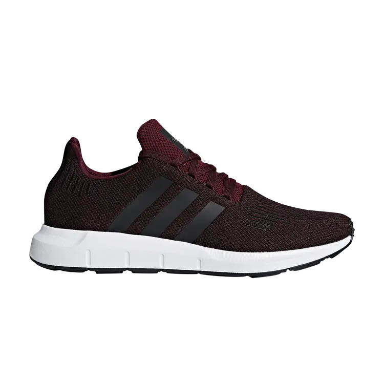 

Кроссовки Adidas Swift Run 'Maroon Black White', красный