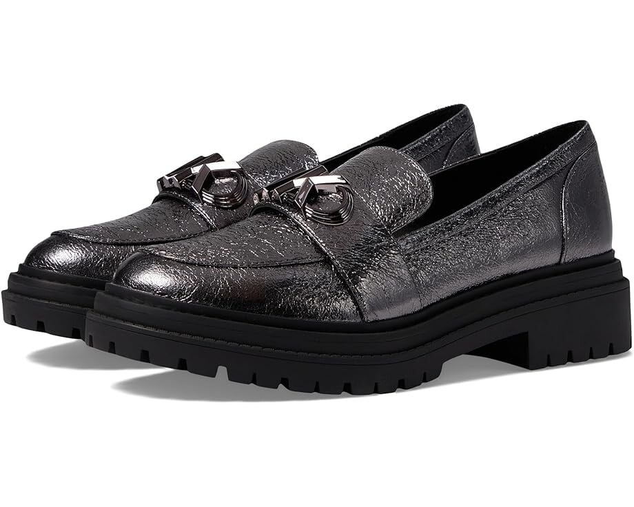 лоферы michael kors parker lug темно зеленый Лоферы Michael Kors Parker Lug Loafer, цвет Anthracite