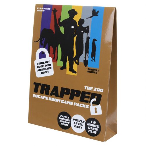 Настольная игра Trapped: Escape Room Game Pack – The Zoo цена и фото