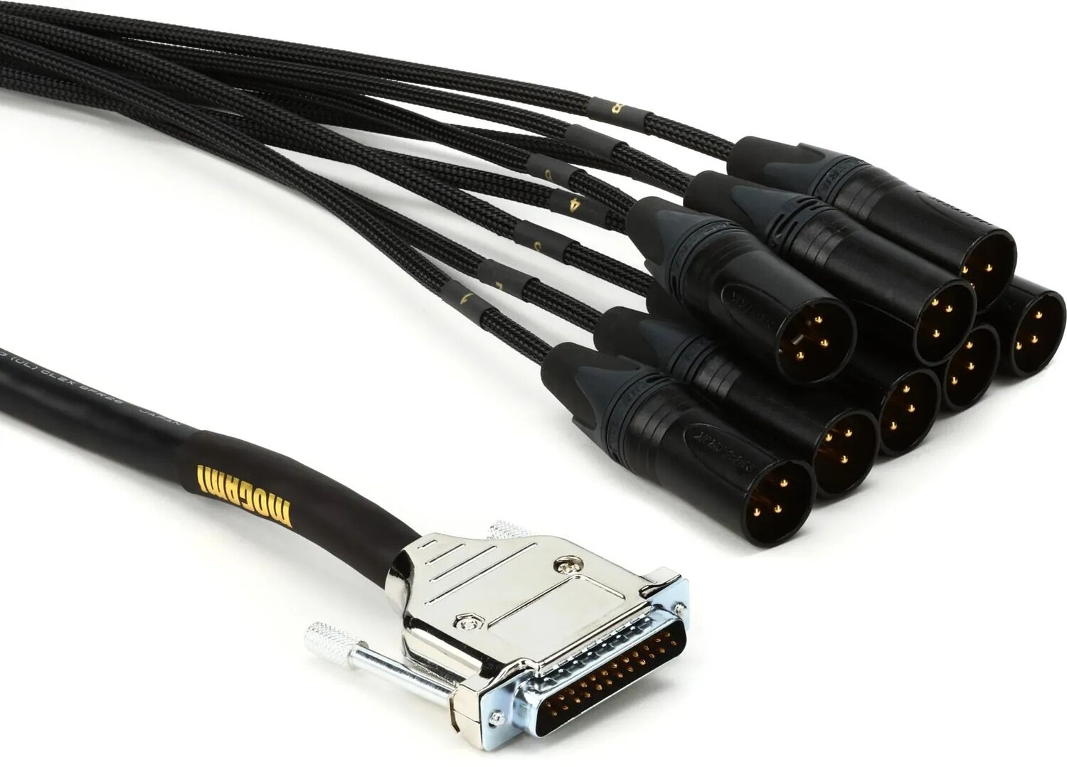 

Mogami Gold DB25-XLRM-10 8-канальный аналоговый интерфейсный кабель — 10 футов