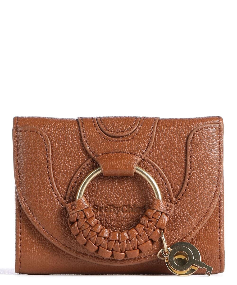 

Кошелек Hana из зерненой козьей кожи See By Chloé, коричневый