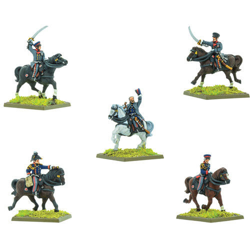 

Миниатюра Warlord Games Black Powder Epic Battles: Waterloo - Prussian Commanders