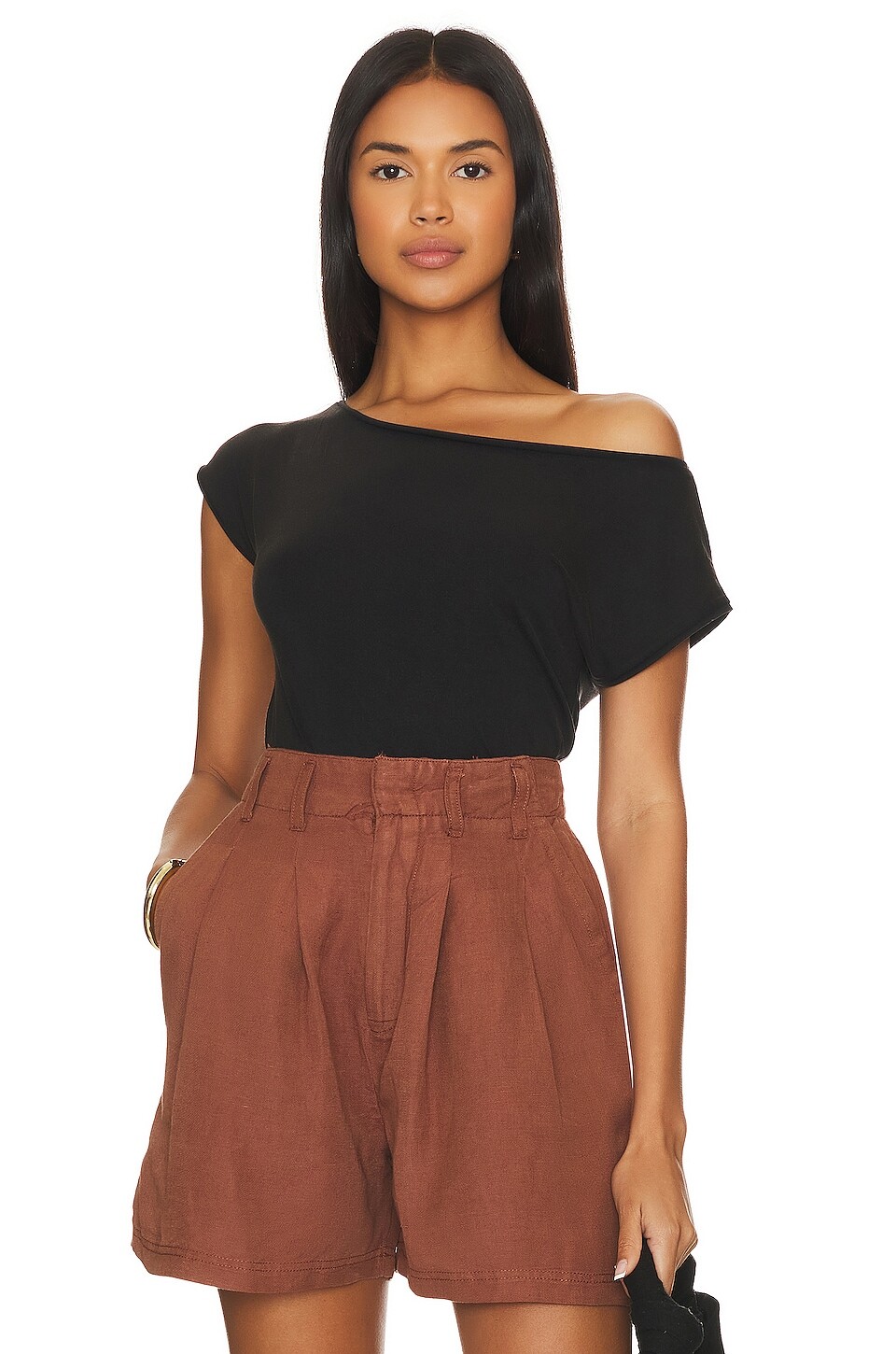 

Боди Free People x REVOLVE Sunfade, цвет Washed Black